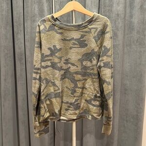 Boys Camo lightweight long sleeve shirt